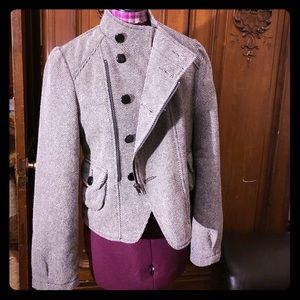 Tulle cropped jacket